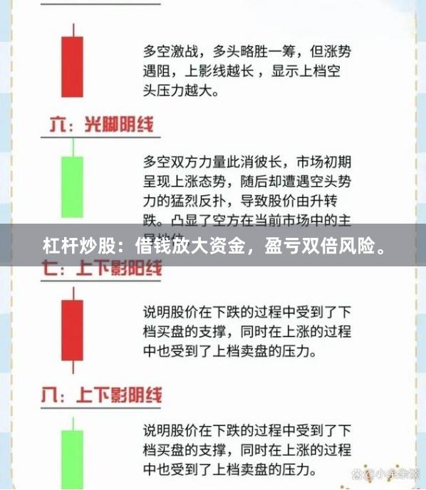 杠杆炒股：借钱放大资金，盈亏双倍风险。